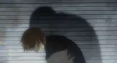Light Yagami laughing maniacally