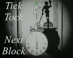 Tick Tock Next Block clock