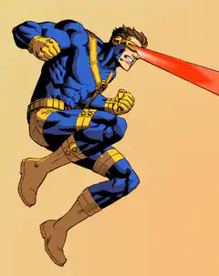 Cyclops firing optic blast