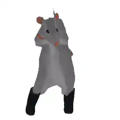 3d rat dancing