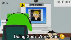 Cartman doing God's work son