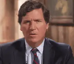 Tucker Carlson confused face