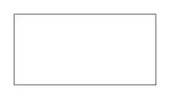 Empty Rectangle Outline
