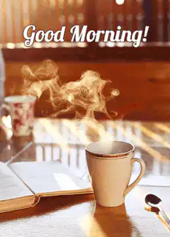 Good Morning Coffee Steam