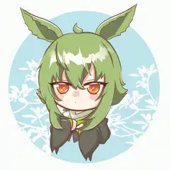 Chibi green elf character