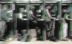 Men in phone booths