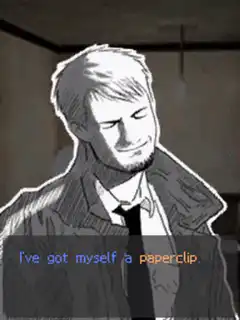 Paperclip Man Smug