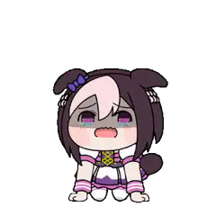 chibi girl crying