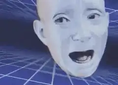 Screaming bald man meme