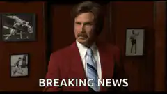 Ron Burgundy Breaking News Seashell
