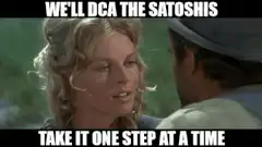 We'll DCA the Satoshis Take It One Step at a Time