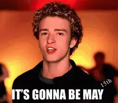 Justin Timberlake It's Gonna Be May