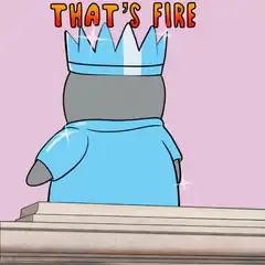 Penguin That's Fire