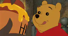 Winnie the Pooh honey explosion