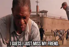 Morgan Freeman I Guess I Just Miss My Friend