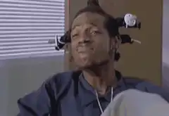 Martin Lawrence nodding and smiling