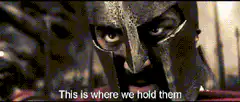This is where we hold them
