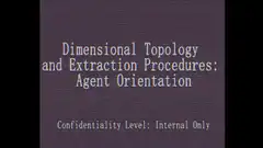 Dimensional Topology Agent Orientation