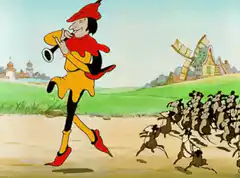 Pied Piper leading rats