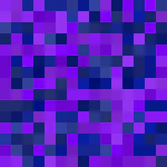 Purple and blue pixel art animation