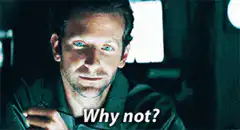 Bradley Cooper Why Not