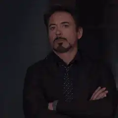 Robert Downey Jr. arms crossed