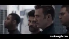 Captain America turns to look at Nick Fury