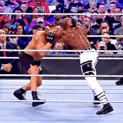 Wrestler executes a powerbomb