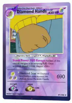 Diamond Hands Pokemon Card Animation