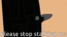 crying anime boy please stop stalking me