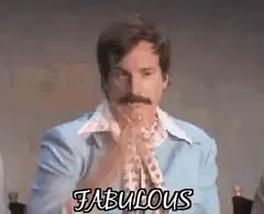 Ron Burgundy Fabulous Confetti