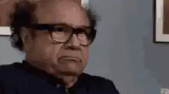 Danny DeVito shaking head no