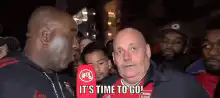 Arsenal fans chant it's time to go at Stan Kroenke
