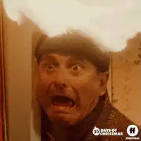 Man with steam coming out of his head