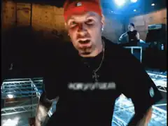 Eminem screaming at the camera