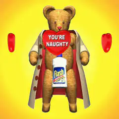 Naughty Bear Flash Bottle