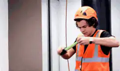 Harry Styles measuring tape fail