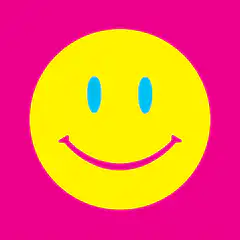 Colorful Smiley Face Animation