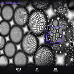 Optical illusion jigsaw puzzle