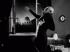 Dracula vanishes into smoke