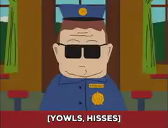 Officer Barbrady thanks you