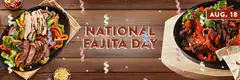 National Fajita Day celebration