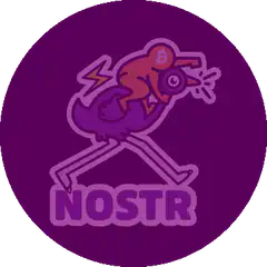 Nostr Bitcoin bird logo animation