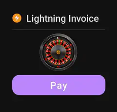 Lightning Invoice Roulette Pay