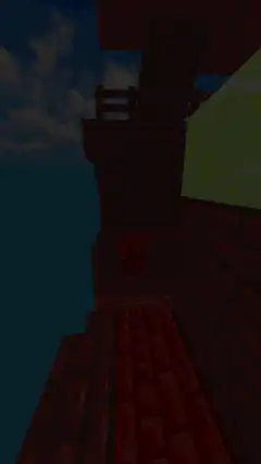 Bitmoji in Minecraft Nether complaining about internet