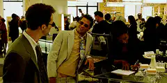Ray Charles in a store