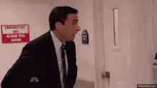 Michael Scott shocked face