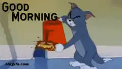 Tom Cat Good Morning Bucket