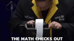 The Math Checks Out