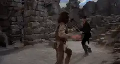 Duel in the ruins